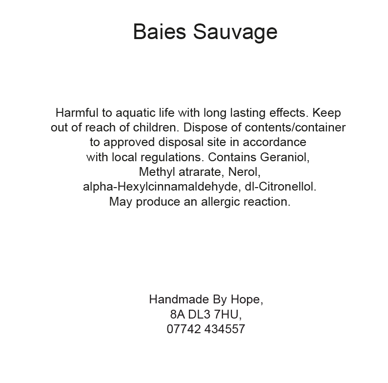 Baies Sauvage